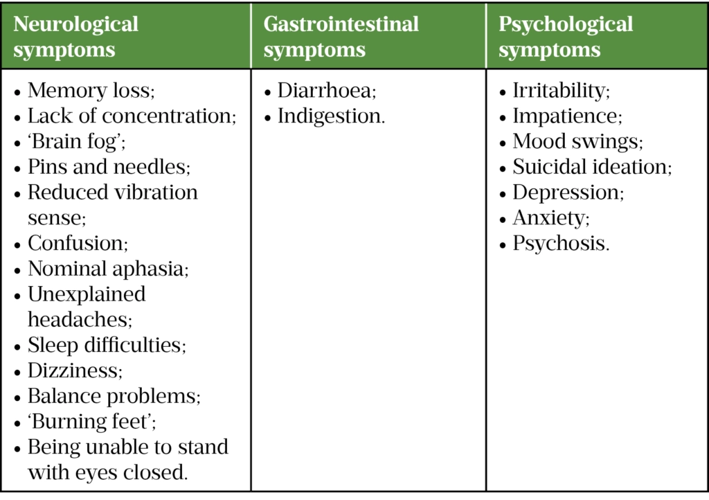 Pernicious Anaemia Recognition Diagnosis And Management The Pharmaceutical Journal