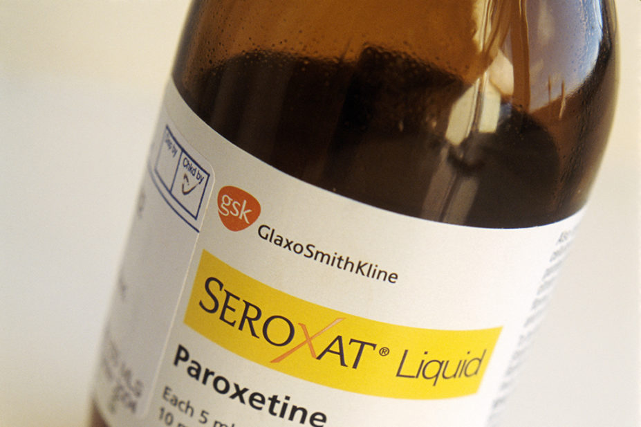 seroxat liquid bottle