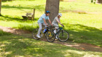 older people cycling