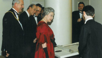 Queen at Lambeth office in 1993