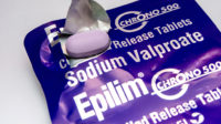 Packet of sodium valproate