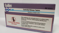 A box of Epilim tablets (sodium valproate; Sanofi)