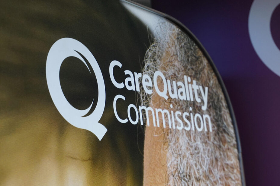 Care Quality Commission sign