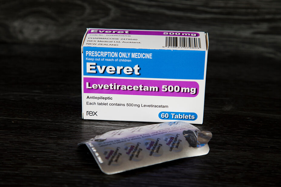 box and blister pack of levetiracetam
