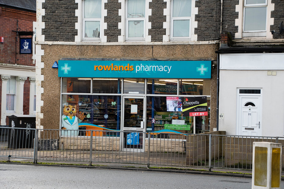 rowlands pharmacy shopfront