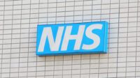 NHS logo on an external wall