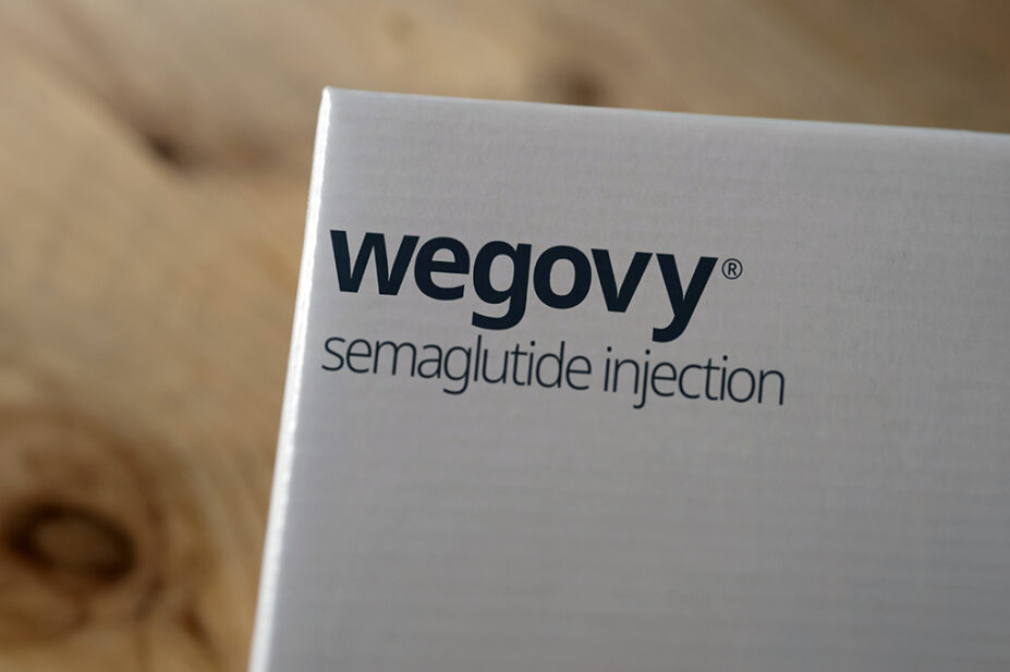 Semaglutide (Wegovy) packaging