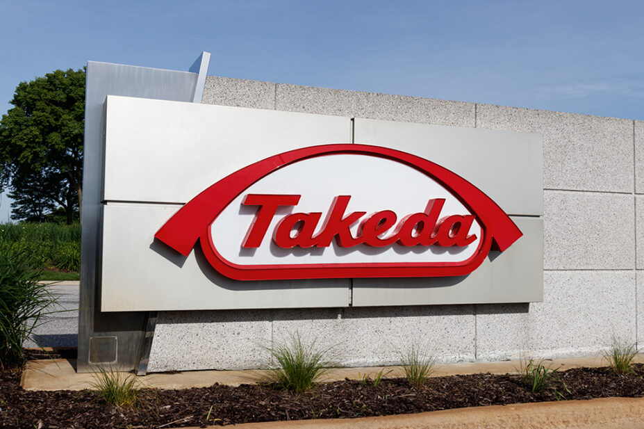 takeda logo on building