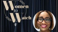 Image with the Women to Watch 2023 logo and Ifesinachi Anyamene