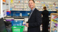 Photo of Andy Evans in the JDS Evans dispensary