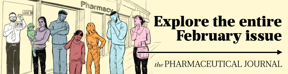 Banner showing cover for February edition, saying "explore the entire February issue" and the PJ logo