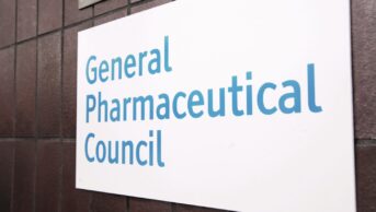 General Pharmaceutical Council sign