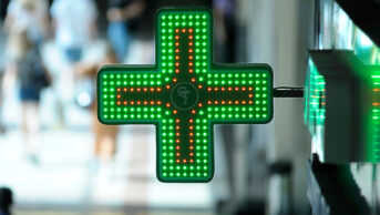 Pharmacy cross signage