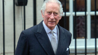 Photo of King Charles III in London