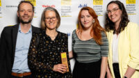 Pictured at the event, from left to right: Alex Clabburn, senior editor — research and learning; Dawn Connelly, senior features editor; Caitlin Killen, assistant clinical editor; Carolyn Wickware, executive editor