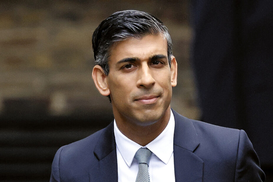 UK prime minister Rishi Sunak