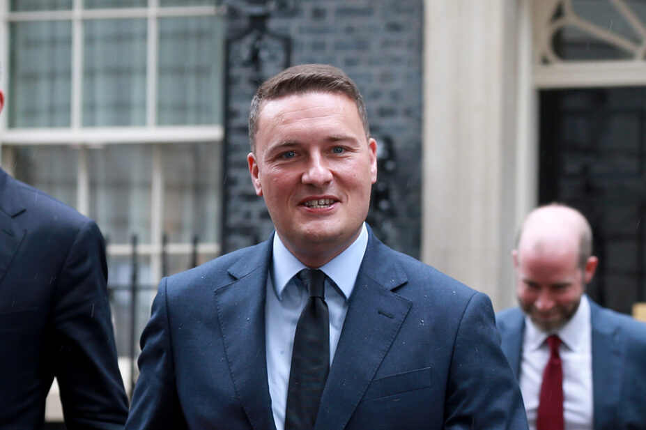 Photo of Wes Streeting, who was announced as health secretary on 5 July 2024