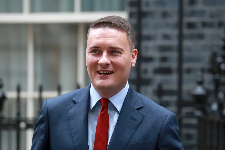 Health secretary Wes Streeting