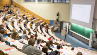 University lecture hall