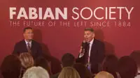 From left: Wes Streeting, health and social care secretary, and Andrew Harrop, general secretary, Fabian Society