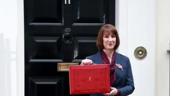 Chancellor of the exchequer Rachel Reeves presents autumn budget 2024