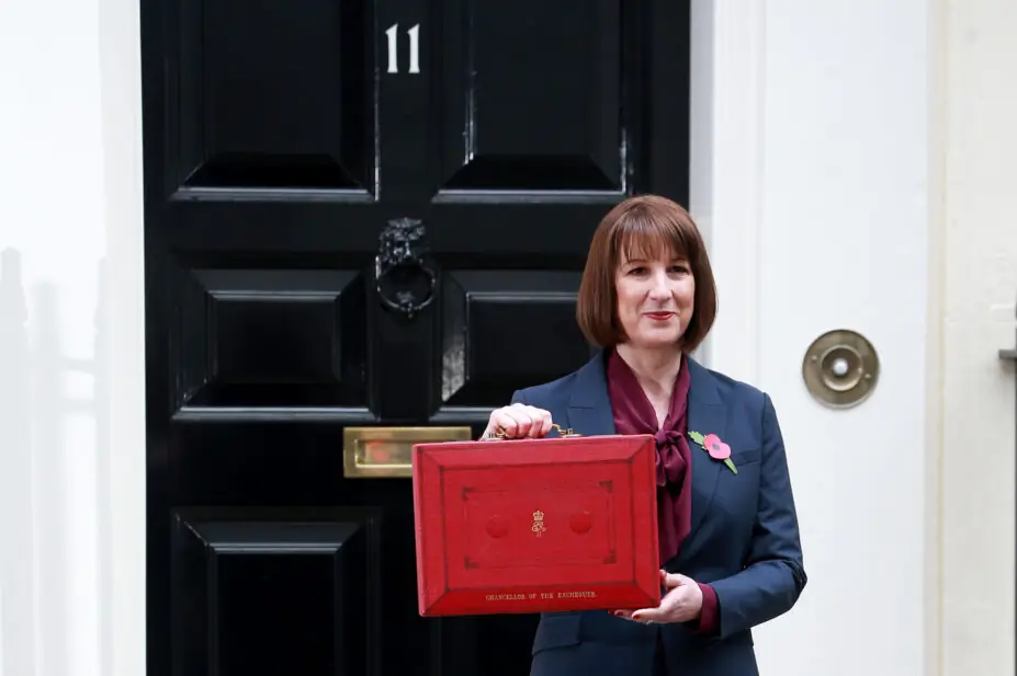 Chancellor of the exchequer Rachel Reeves presents autumn budget 2024