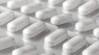 White tablets in packaging