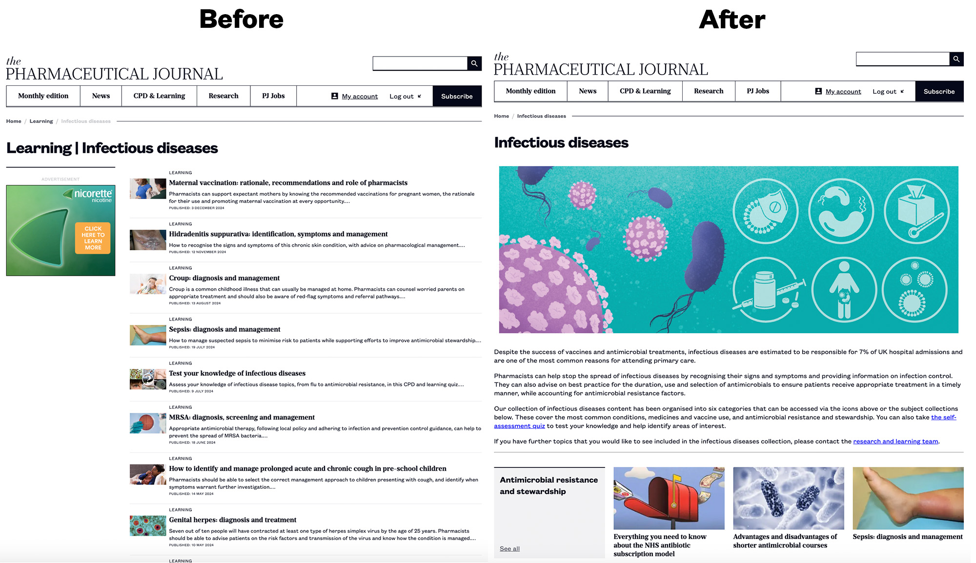 Before and after image