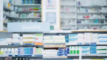 An empty pharmacy