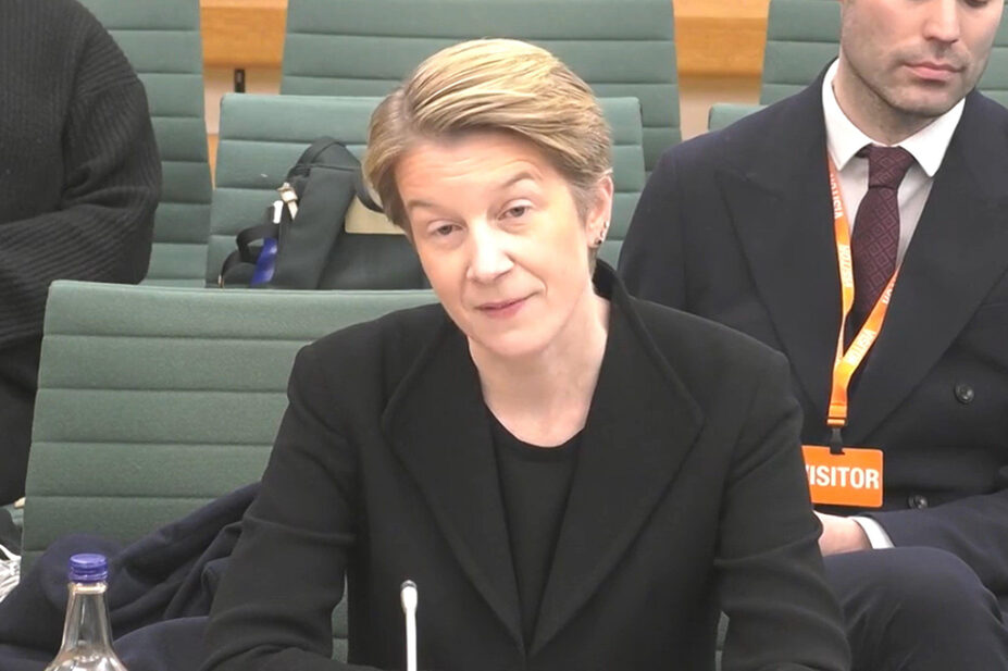 Amanda Pritchard, chief executive of NHS England, speaking in parliament