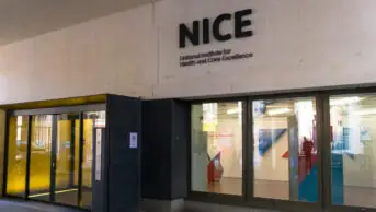 The National Institute for Health and Care Excellence and British Council building, london, uk