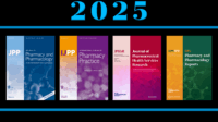 Black background with the 4 research journals and 2025 in blue