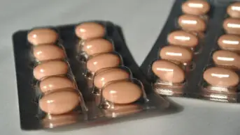 Orange isotretinoin drug