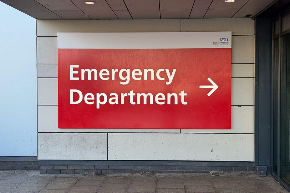 Emergency Department at Wexham Park Hospital in Slough, Berkshire