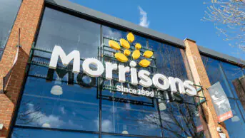 Exterior of Morrisons store