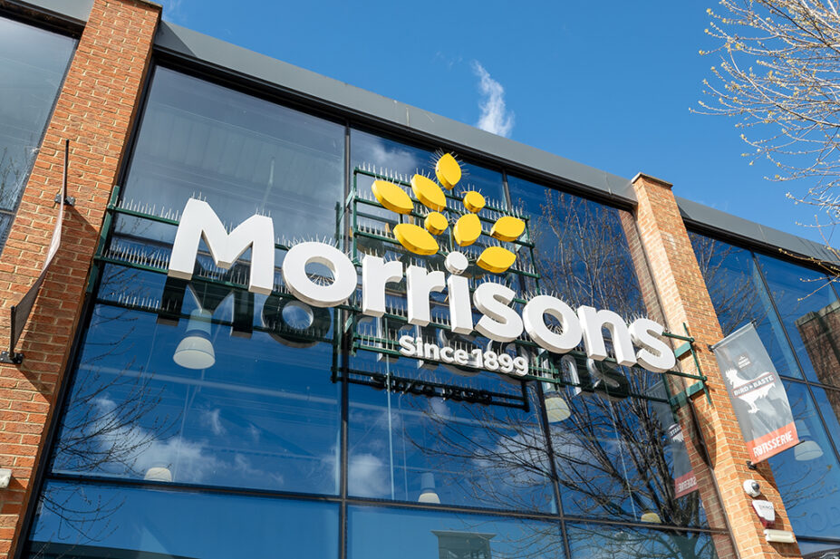 Exterior of Morrisons store