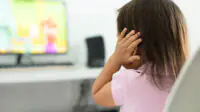 A child experiences ear pain