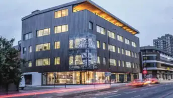 Outside of the Royal Pharmaceutical Society building