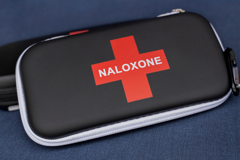An image of a naloxone kit