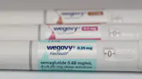 Various strengths of Wegovy (semaglutide) weight-loss injection pens