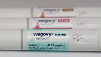 Various strengths of Wegovy (semaglutide) weight-loss injection pens