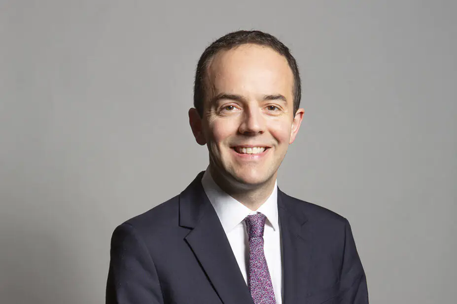 A picture of newly appointed health secretary James Murray