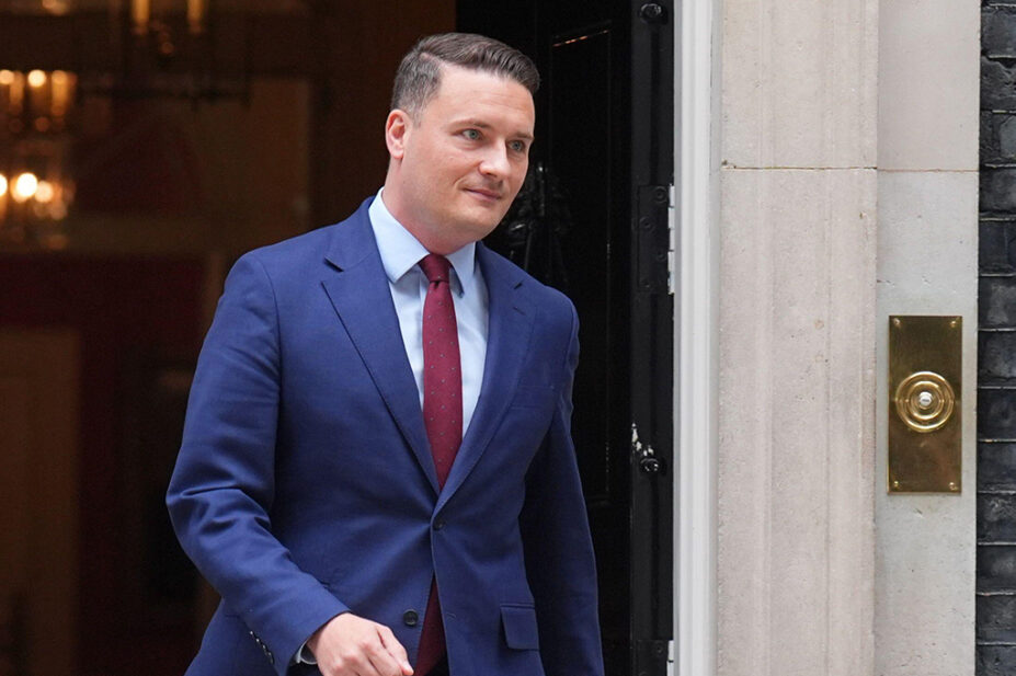 Wes Streeting after his meeting with Keir Starmer briefly on 13 May 2026, the day before his resignation