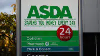Large Asda store signage