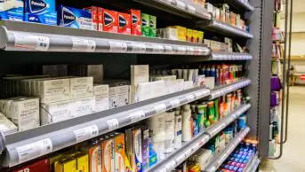 3E6JEPE Epsom, London UK, April 06 2026, Selection of Supermarket Over The Counter Medicines and Pain Killers