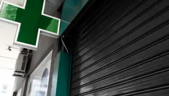 A closed pharmacy