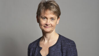 A portrait of newly appointed health secretary Yvette Cooper