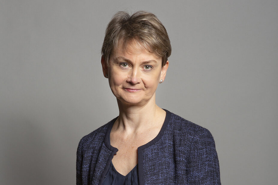 A portrait of newly appointed health secretary Yvette Cooper