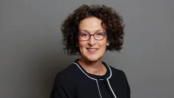 A portrait of parliamentary under-secretary for health and social care Baroness Merron