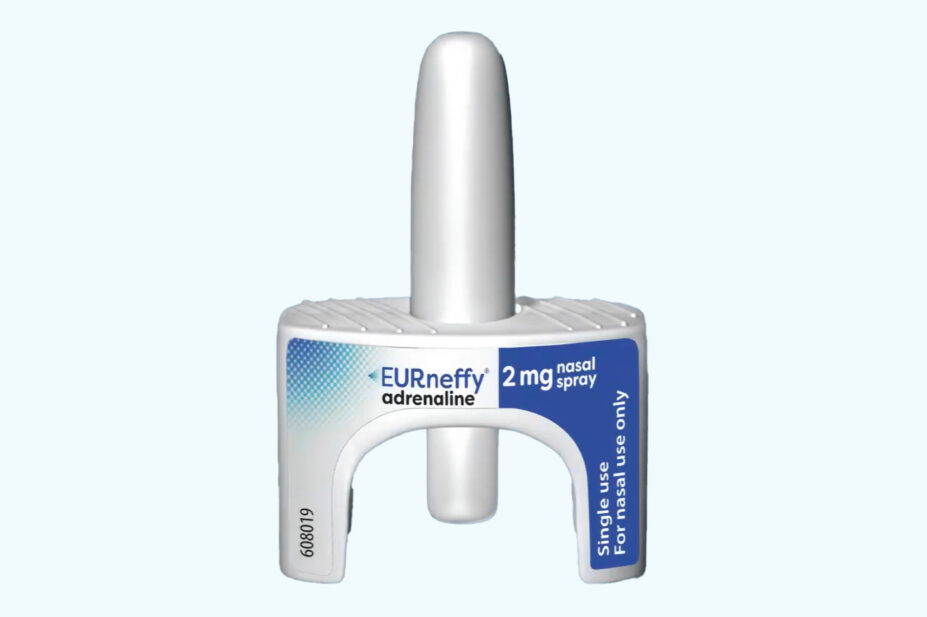Light blue background with EURNeffy product in the centre